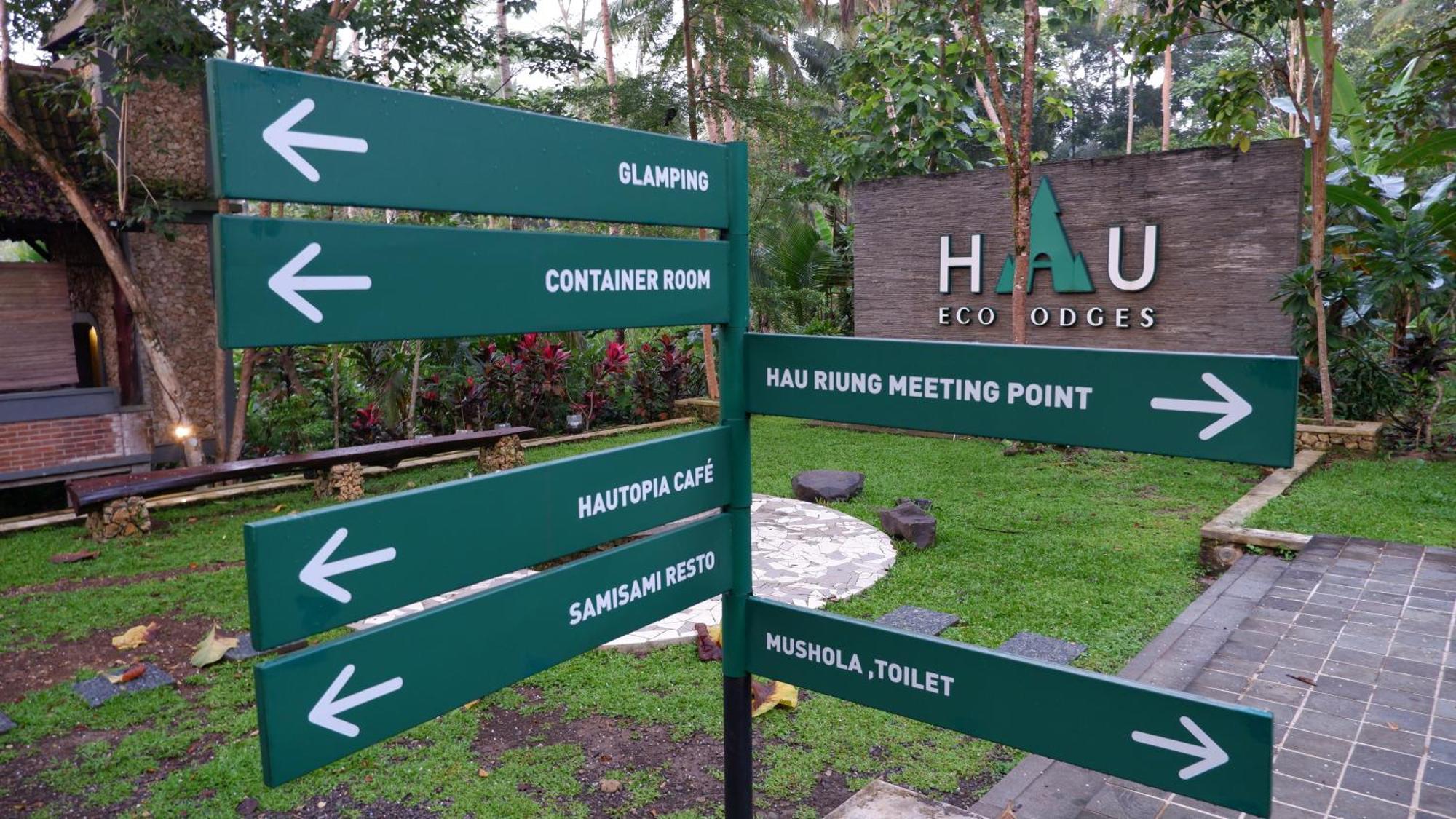 Hau Eco Lodges Citumang Pangandaran Exterior foto