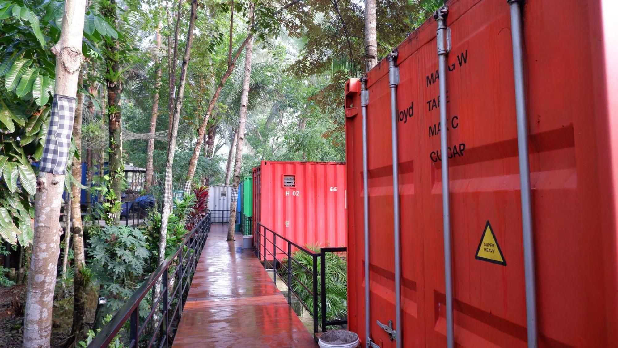 Hau Eco Lodges Citumang Pangandaran Exterior foto