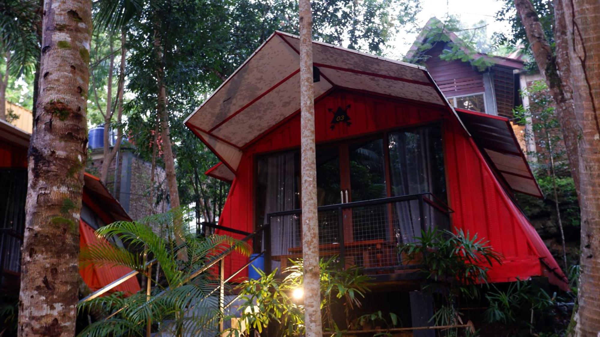 Hau Eco Lodges Citumang Pangandaran Exterior foto