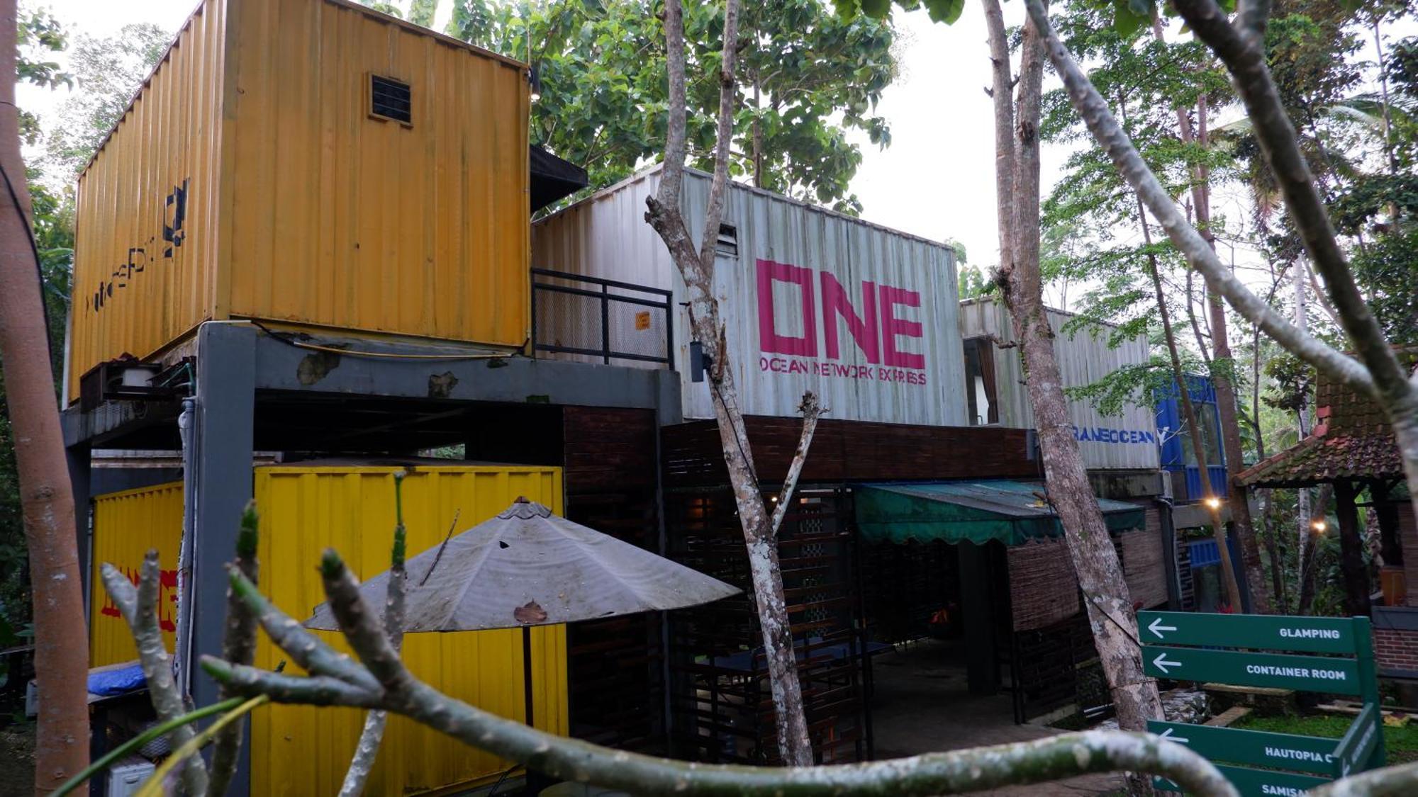 Hau Eco Lodges Citumang Pangandaran Exterior foto
