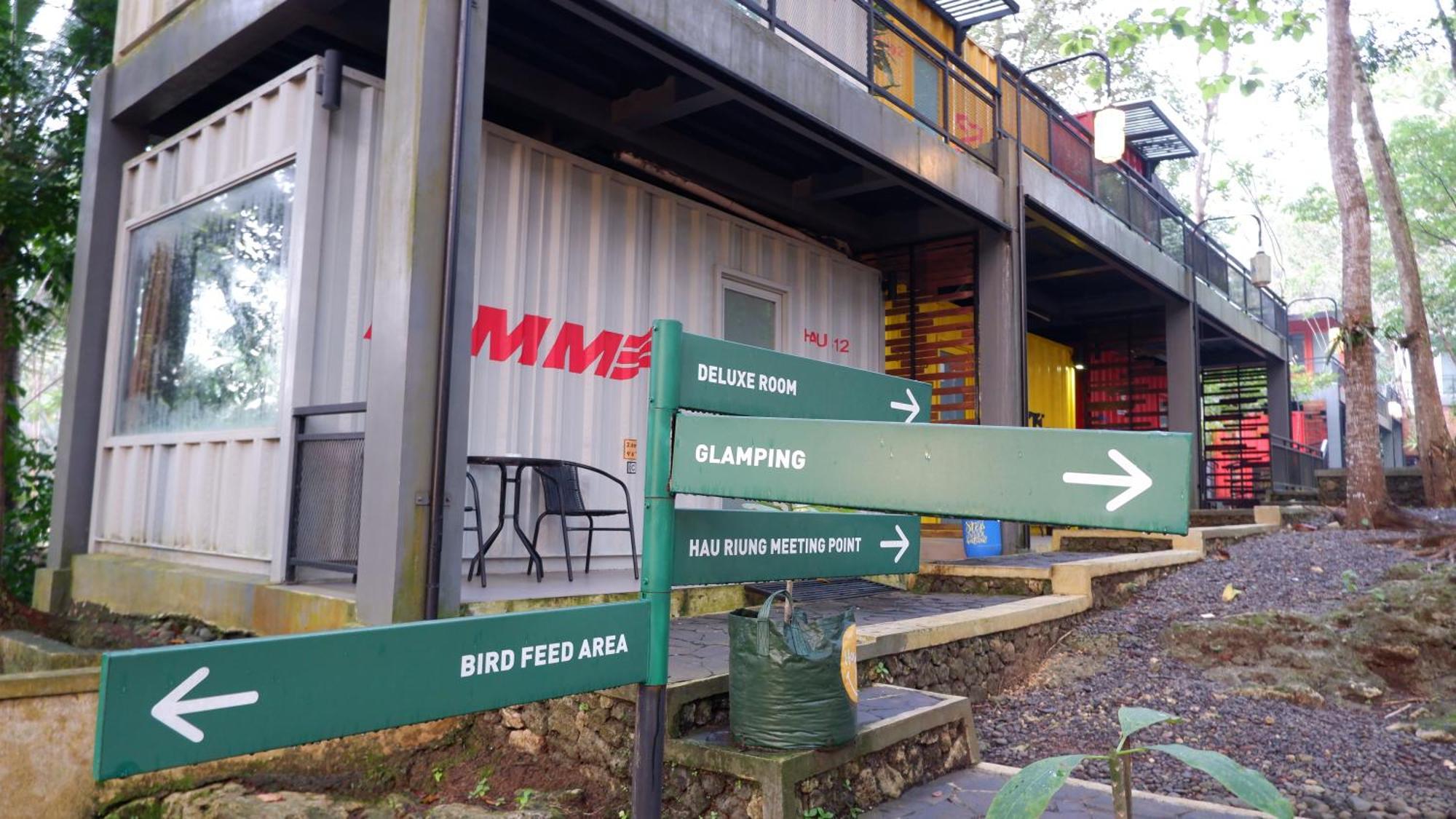 Hau Eco Lodges Citumang Pangandaran Exterior foto