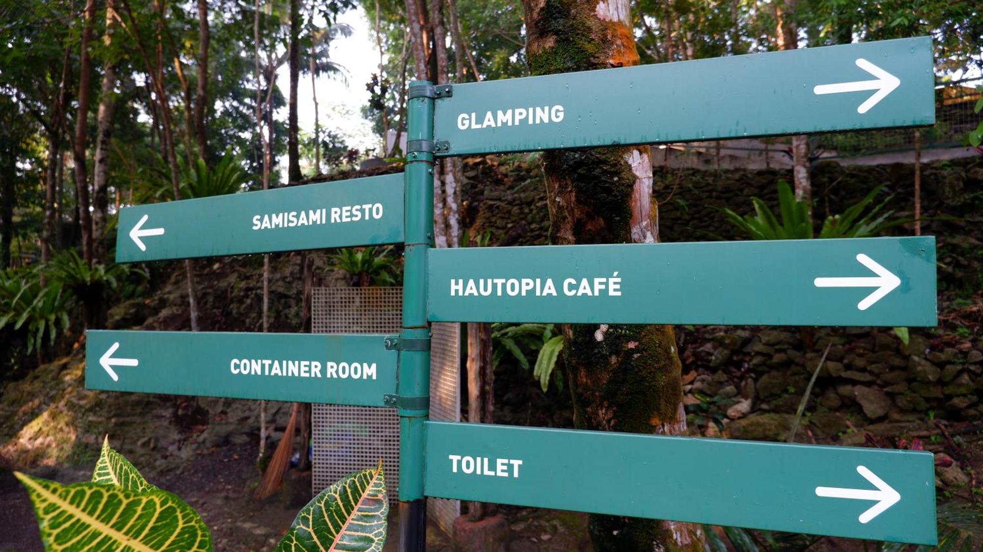 Hau Eco Lodges Citumang Pangandaran Exterior foto
